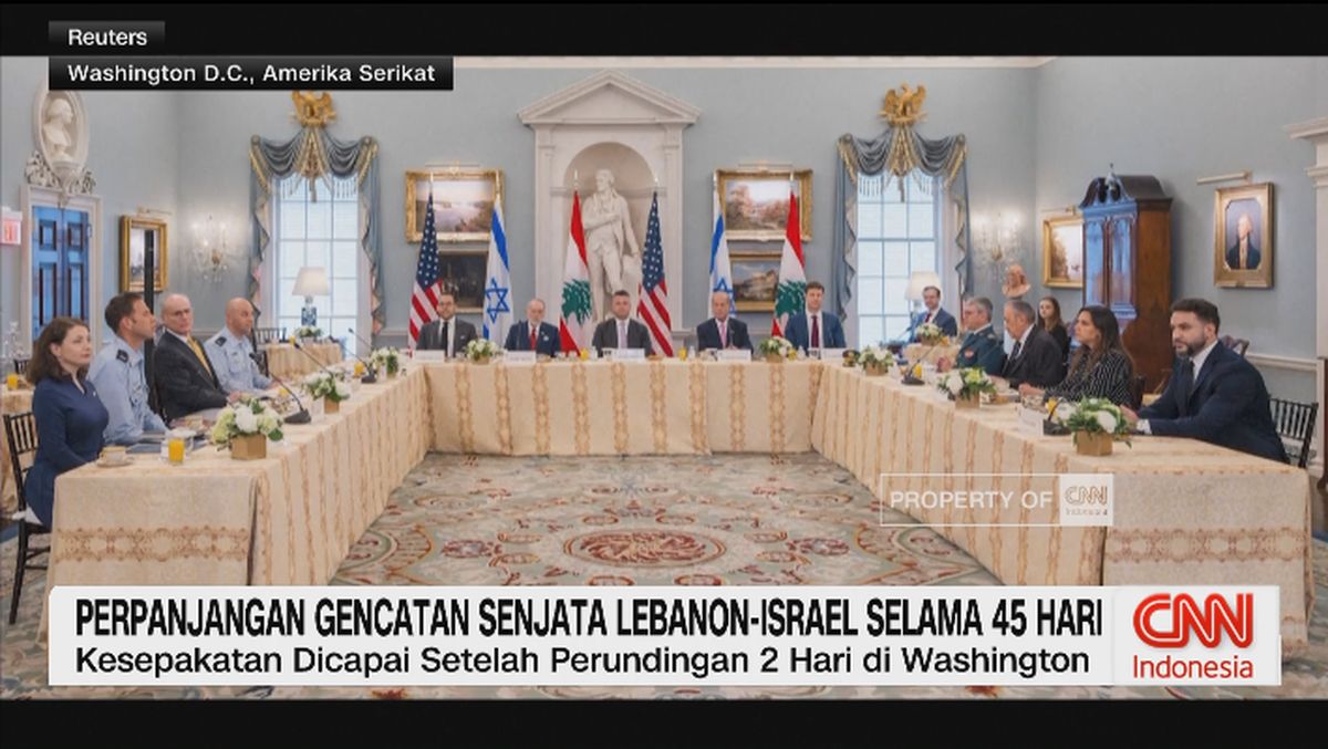 VIDEO: Perpanjangan Gencatan Senjata Lebanon-Israel Selama 45 Hari