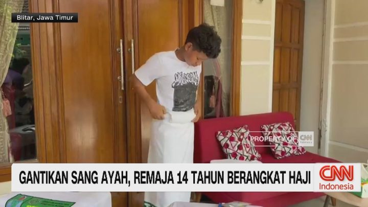 VIDEO: Gantikan Sang Ayah – Remaja 14 Tahun Berangkat Haji