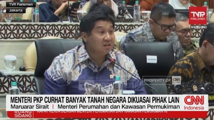Main Agenda: VIDEO: Menteri PKP Curhat Banyak Tanah Negara Dikuasai Pihak Lain