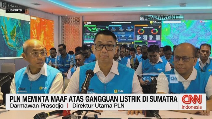 VIDEO: PLN Meminta Maaf atas Gangguan Listrik di Sumatra