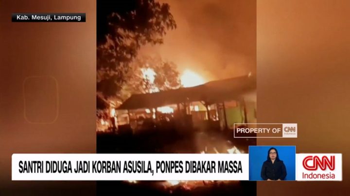 VIDEO: Santri Diduga Jadi Korban Asusila – Ponpes Dibakar Massa