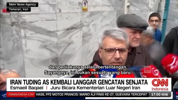 VIDEO: Iran Tuding AS Langgar Gencatan Senjata
