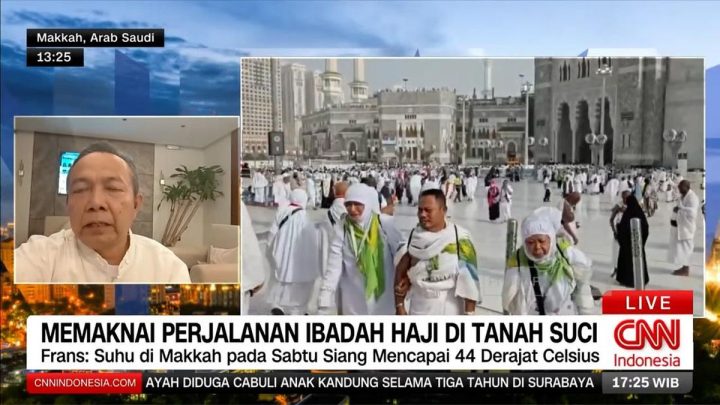 Historic Moment: VIDEO: Jemaah Haji Indonesia Rasakan Haru di Tanah Suci