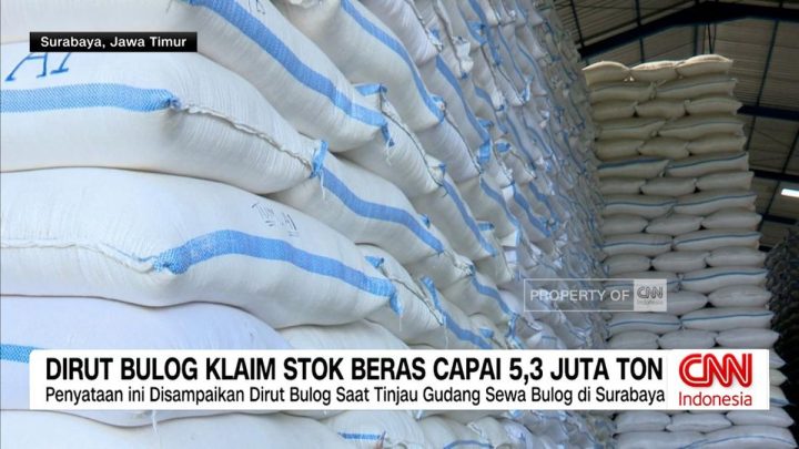 VIDEO: Bulog Klaim Stok Beras Nasional Tembus 5,3 Juta Ton