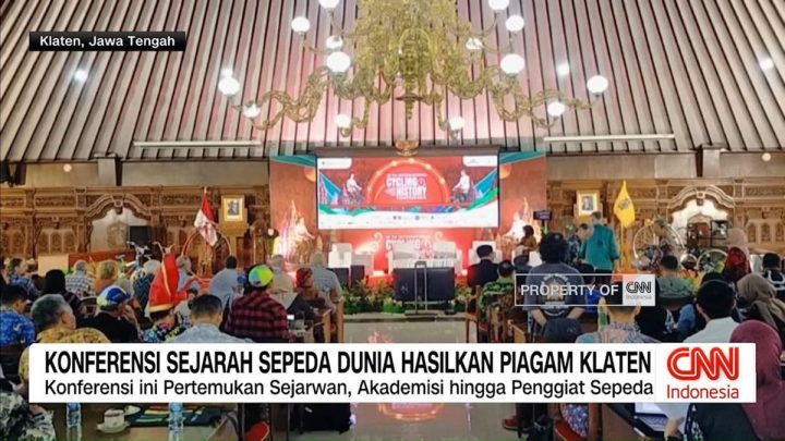 VIDEO: Konferensi Sejarah Sepeda Dunia Hasilkan Piagam Klaten