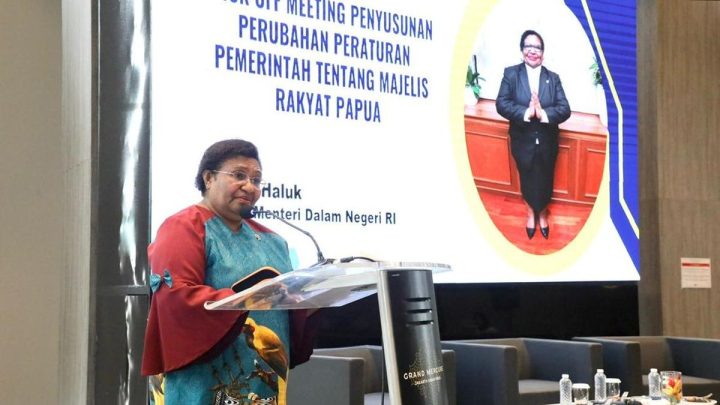 Important Visit: Wamendagri Ribka Haluk Kawal Perdamaian Konflik Suku di Wamena