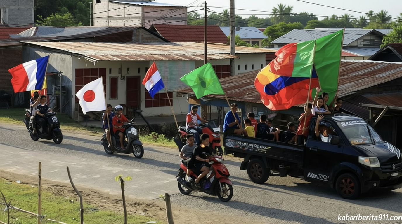 FOTO: Gempita Piala Dunia 2026 di Penjuru Nusantara