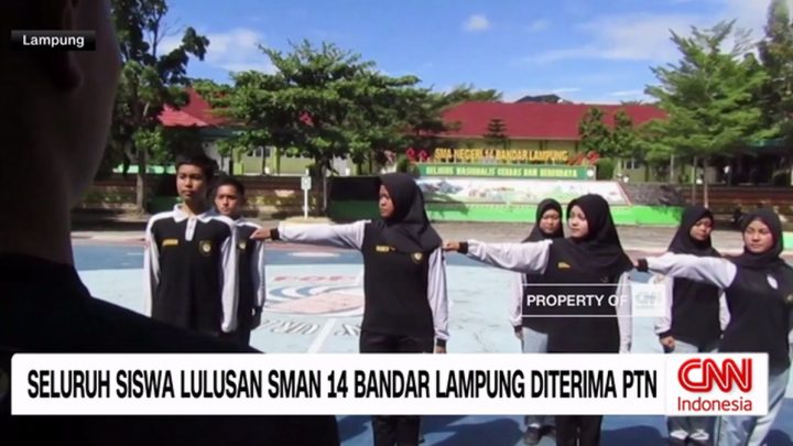VIDEO: Semua Lulusan SMAN 14 Bandar Lampung Diterima PTN
