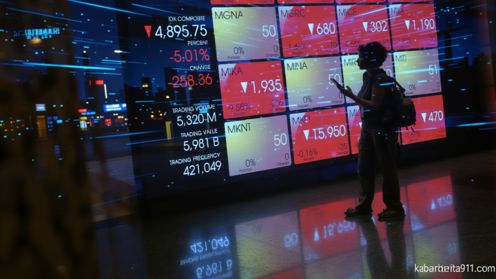 IHSG Longsor ke 6.127 – Ada 355 Saham Kebakaran Siang Ini