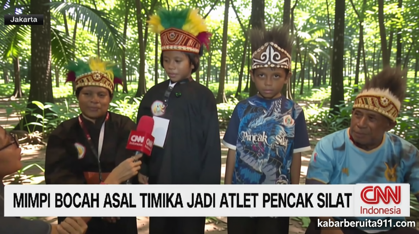 VIDEO: Mimpi Bocah Asal Timika Jadi Atlet Pencak Silat