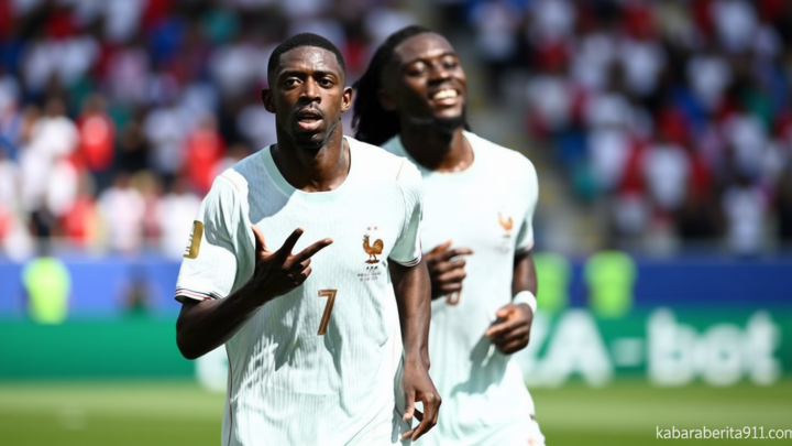Hasil Piala Dunia: Hattrick Dembele Bikin Prancis Hajar Norwegia 4-1