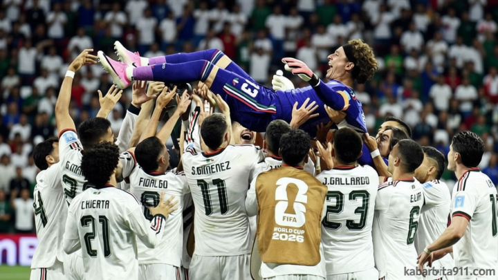 Historic Moment: Reaksi Ochoa usai Masuk Jadi Pengganti di Meksiko vs Ceko