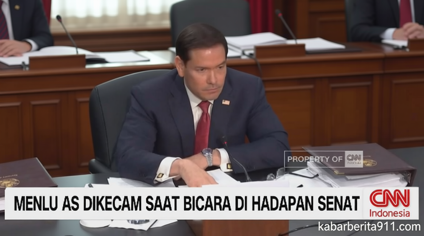 VIDEO: Menlu AS Dikecam Saat Bicara di Hadapan Senat