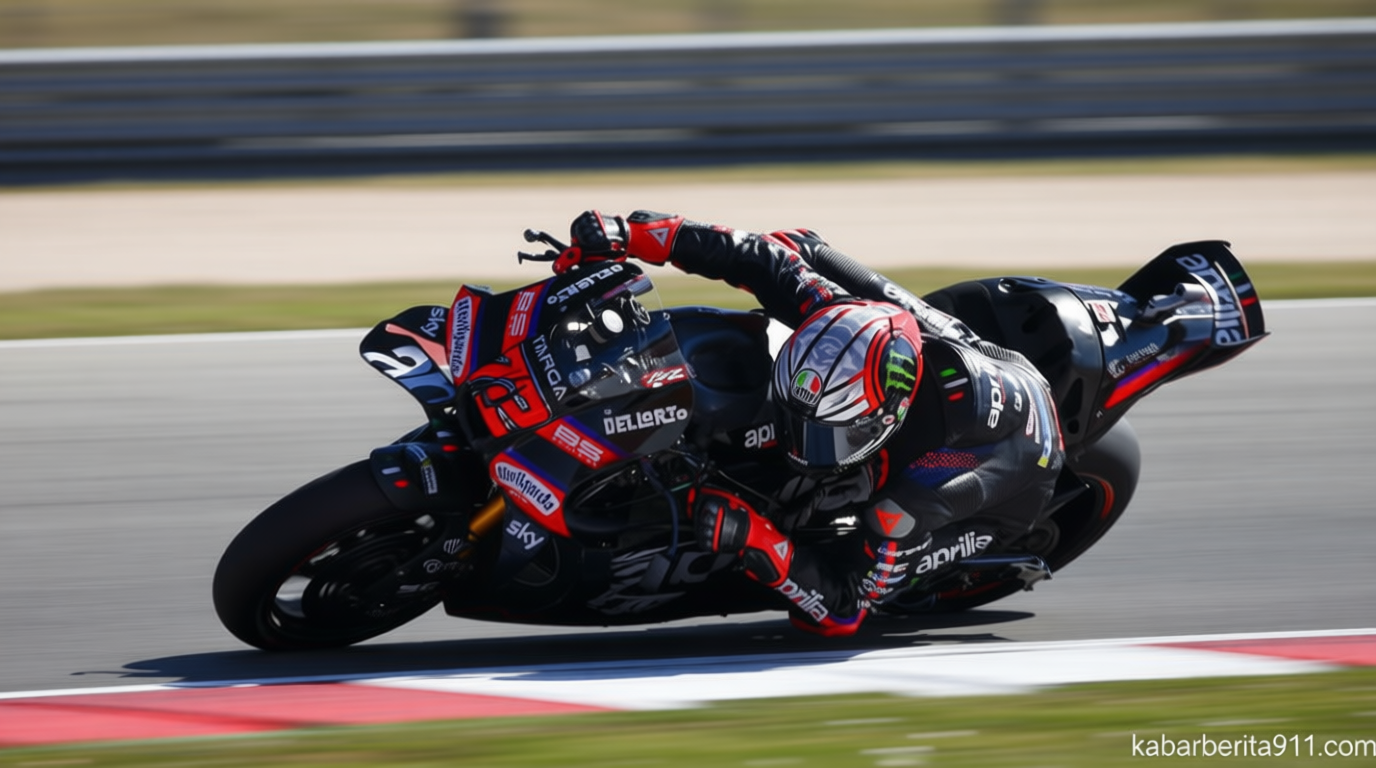 Bezzecchi Dilarikan ke Rumah Sakit usai Kecelakaan di MotoGP Belanda