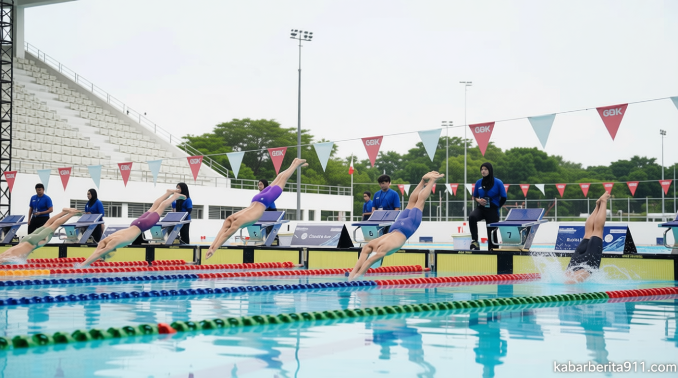 Indonesia Short Course Emerging Series Jalan Menuju Olimpiade LA