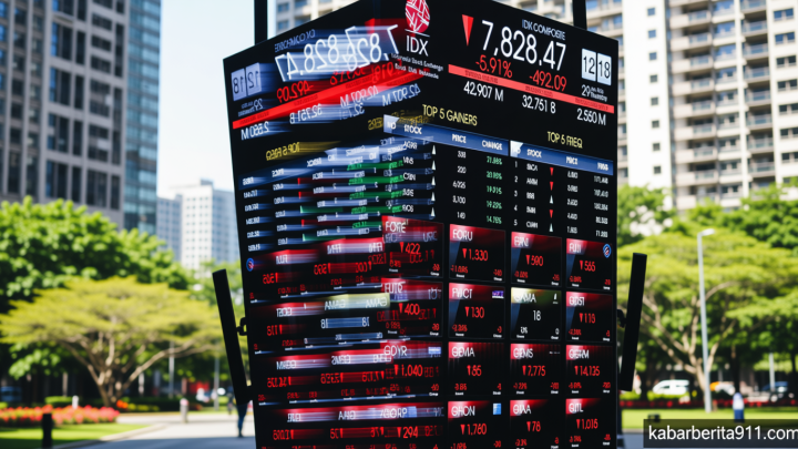 IHSG Berpotensi Lanjut Bergelut di Zona Merah Hari Ini