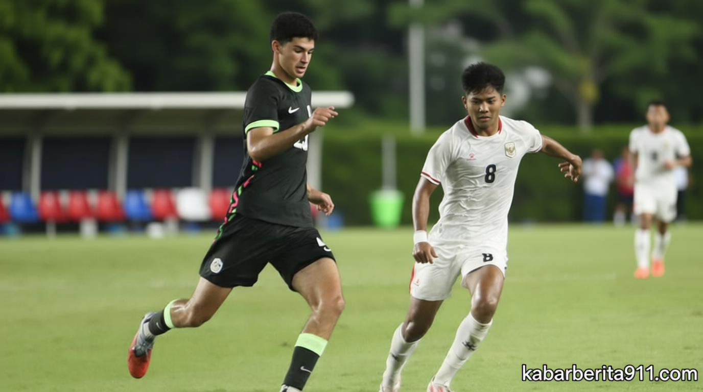Terus Ditekan, Indonesia Imbang Lawan Australia di Babak I AFF U-19