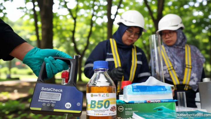 Main Agenda: ESDM Klaim Kadar Air Biodiesel B50 Lebih Sedikit dari B40