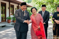 Key Discussion: Prabowo & Megawati Akrab di Hari Lahir Pancasila, Jokowi Absen Upacara
