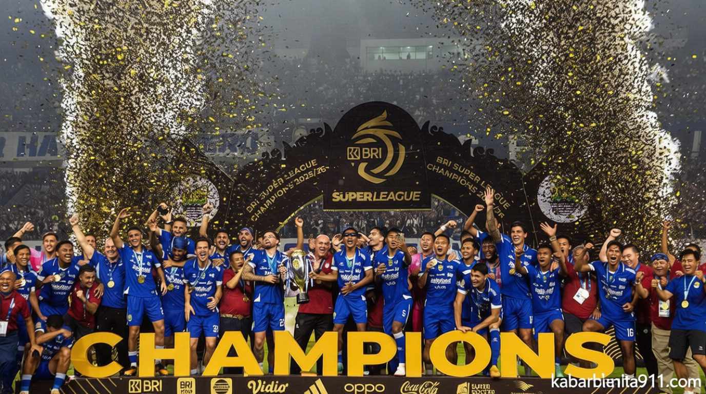Persib Terima Bonus Juara Super League Rp1 Miliar dari KDM