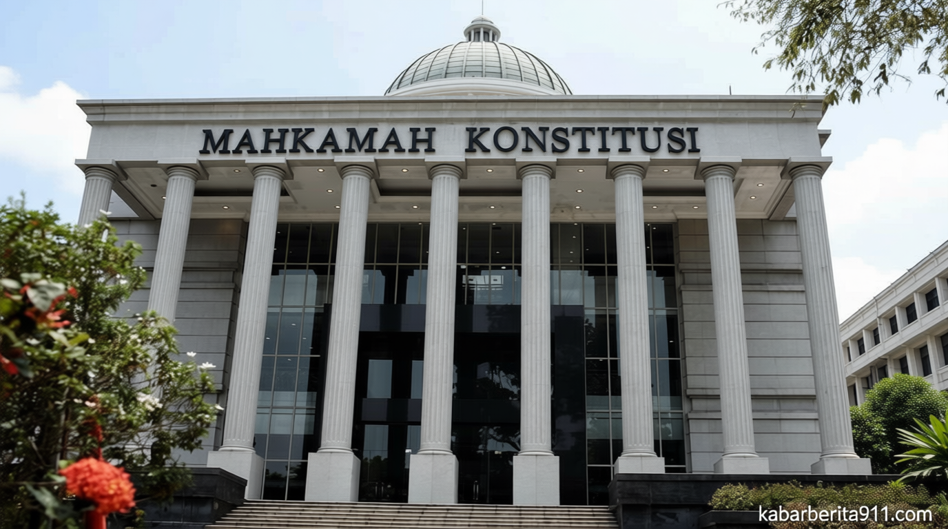 MK Kabulkan Pencabutan Permohonan yang Minta Polri di Bawah Kemendagri