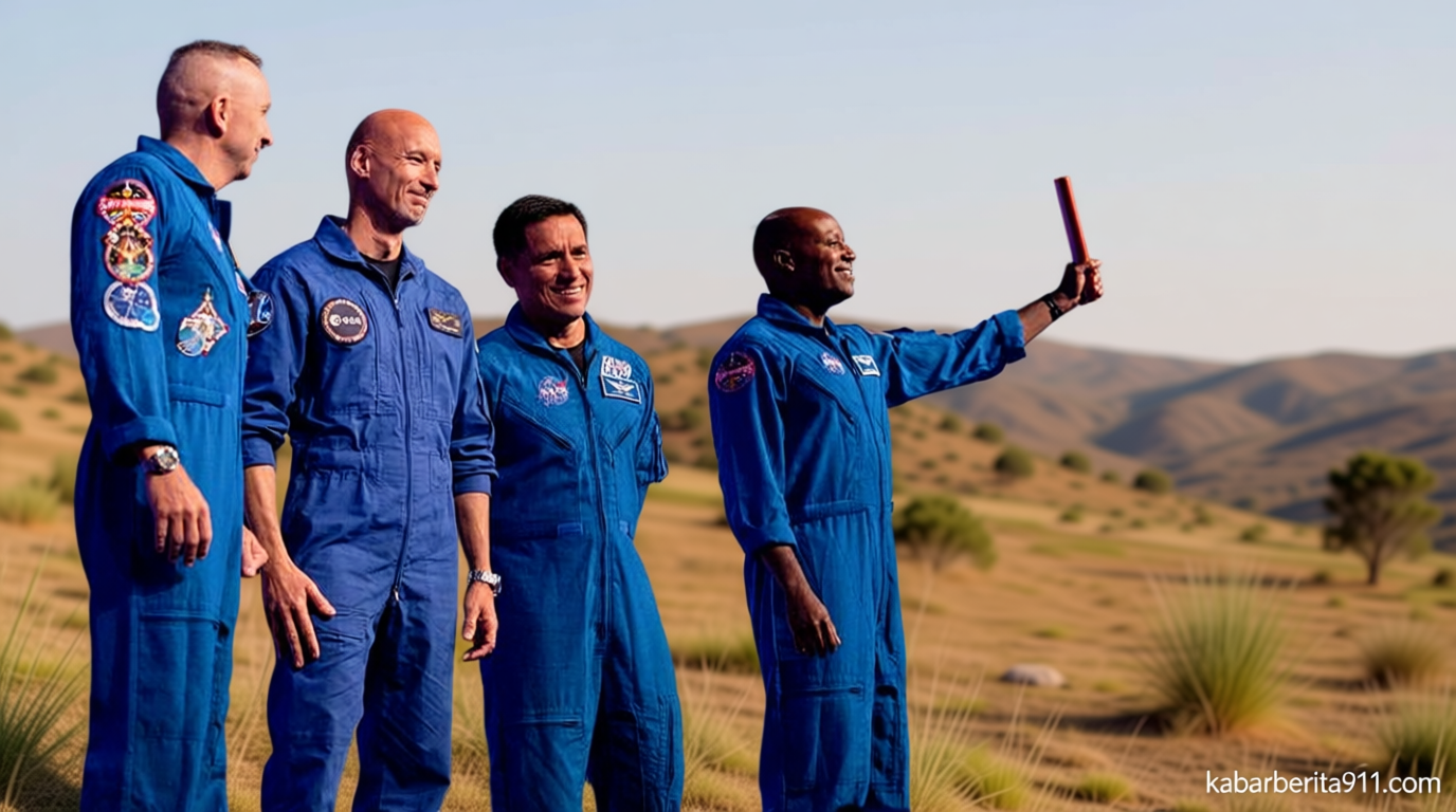 NASA Umumkan 4 Astronaut Misi Artemis III, Meluncur 2027