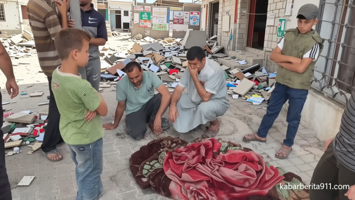 VIDEO: Jenuh di Tenda – Dua Warga Gaza Tewas Diserang Zionis