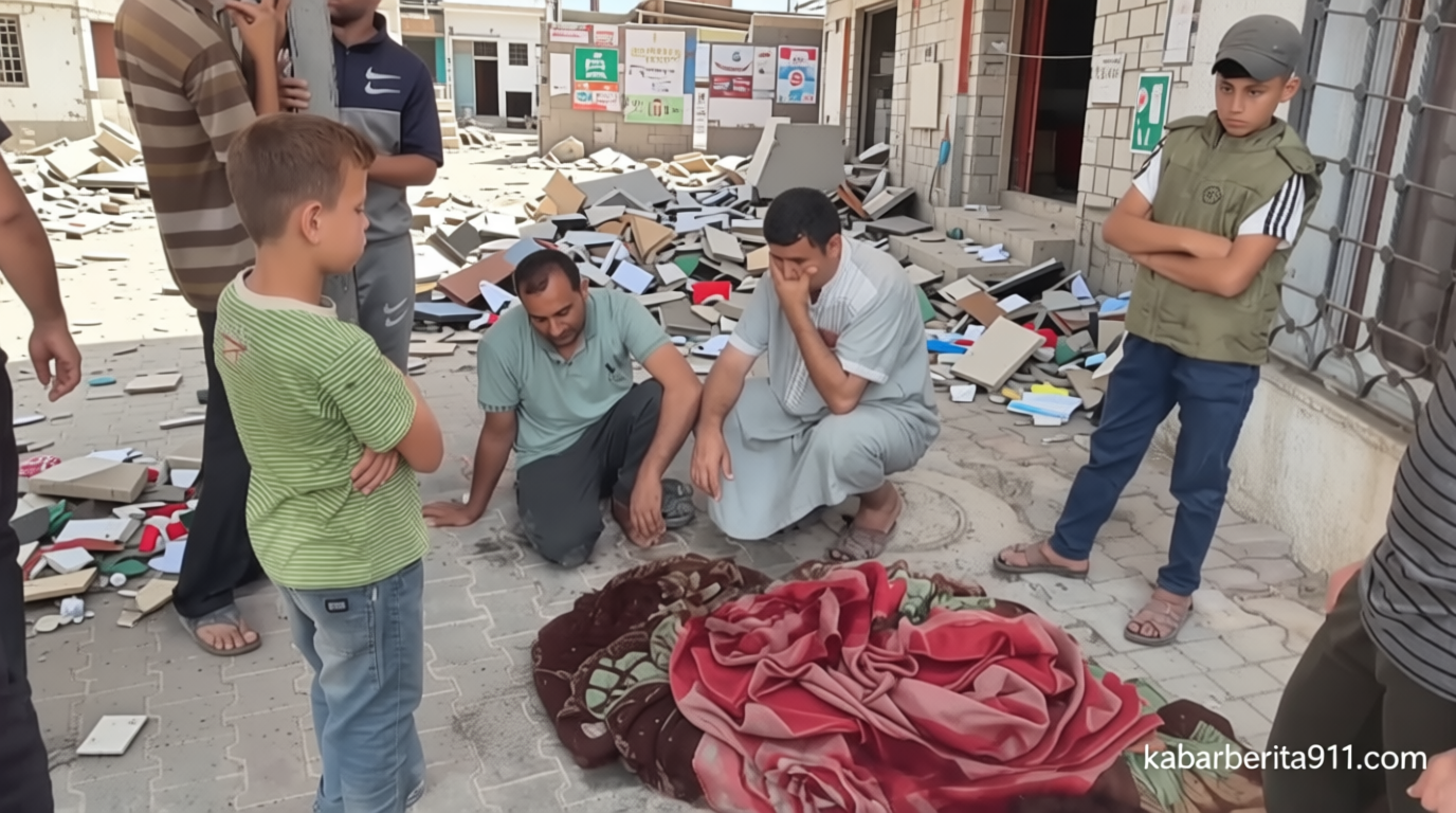 VIDEO: Jenuh di Tenda – Dua Warga Gaza Tewas Diserang Zionis