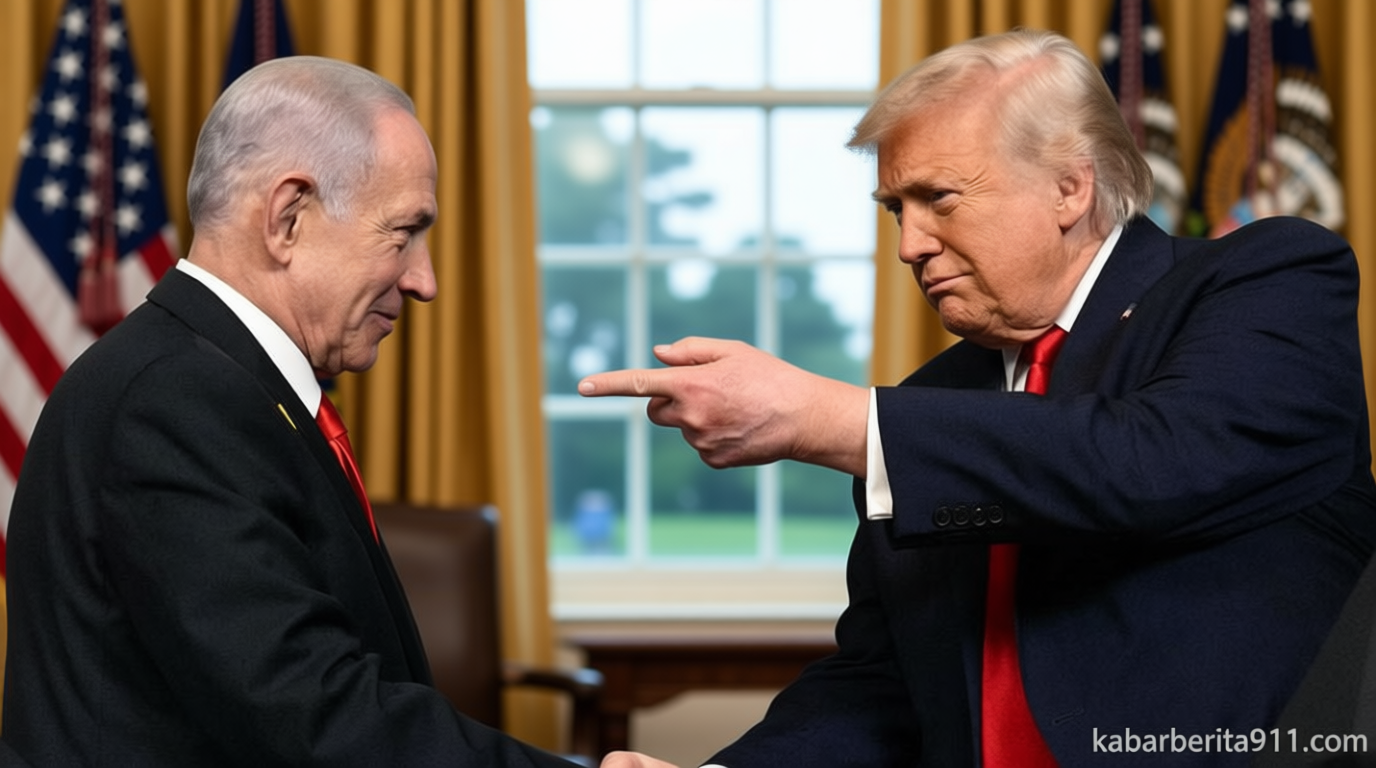 Trump Maki-maki Netanyahu hingga Israel Cuan Jual Senjata 5 Tahun