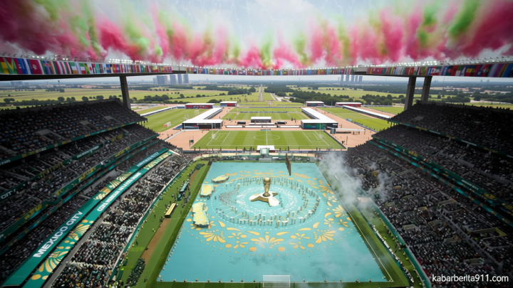 FOTO: Gemerlap Pembukaan Piala Dunia 2026
