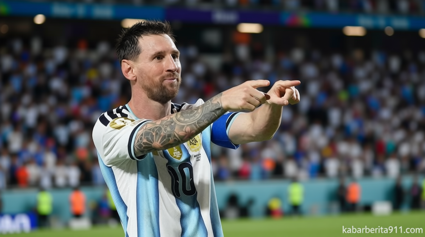Lawan Yordania, Pelatih Argentina Pastikan Cadangkan Messi