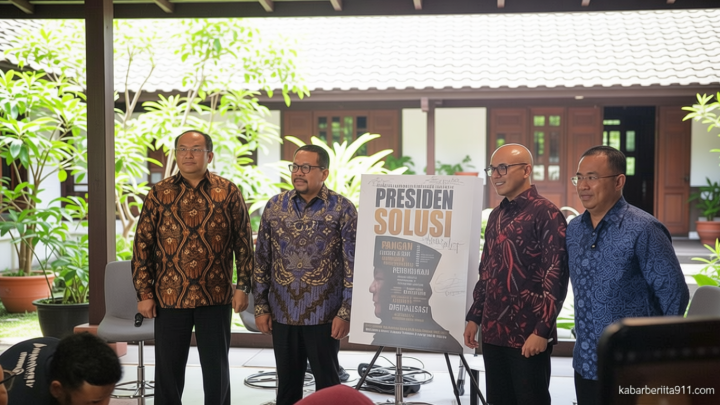 Main Agenda: Qodari dkk Terbitkan Buku Presiden Solusi, Ulas 108 Solusi ala Prabowo