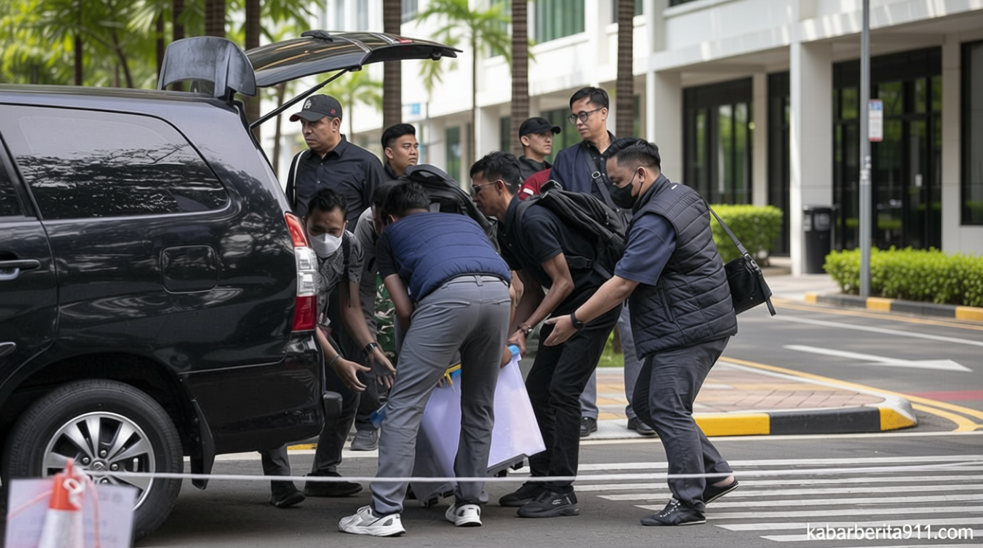 FOTO: Momen Kejagung Sita Barang Bukti dari Kantor BGN