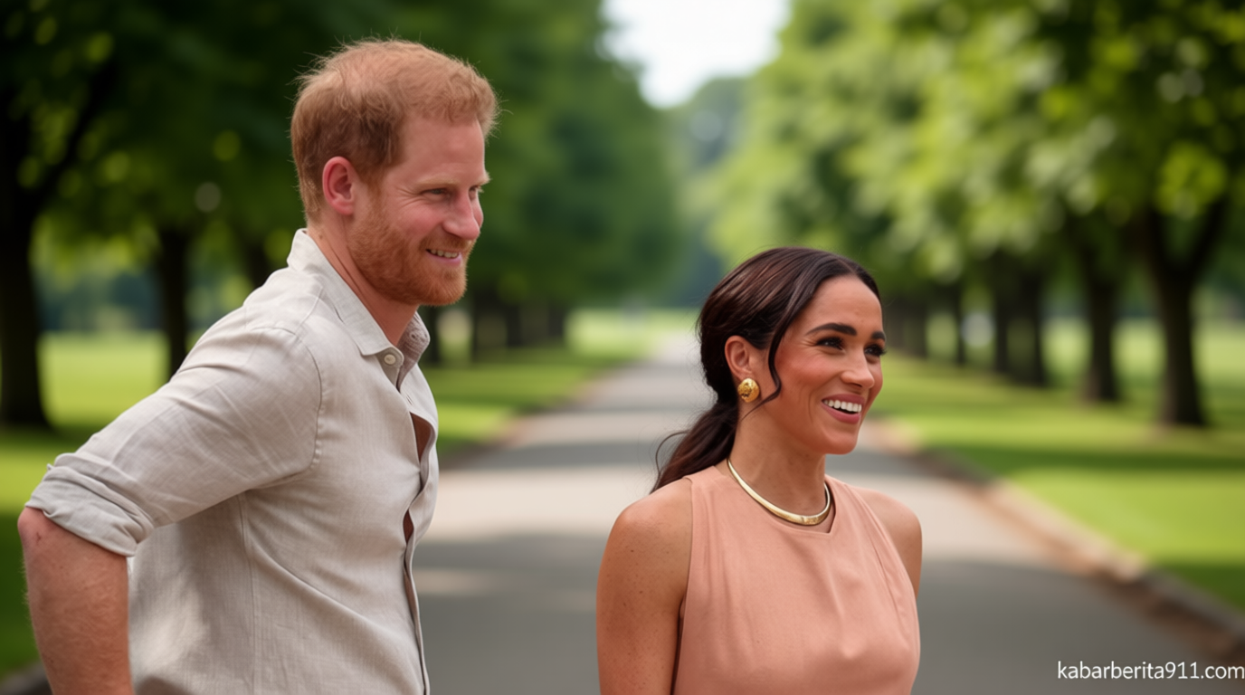 Main Agenda: Sinyal Damai, Harry dan Meghan Markle Menginap di Kediaman Kerajaan