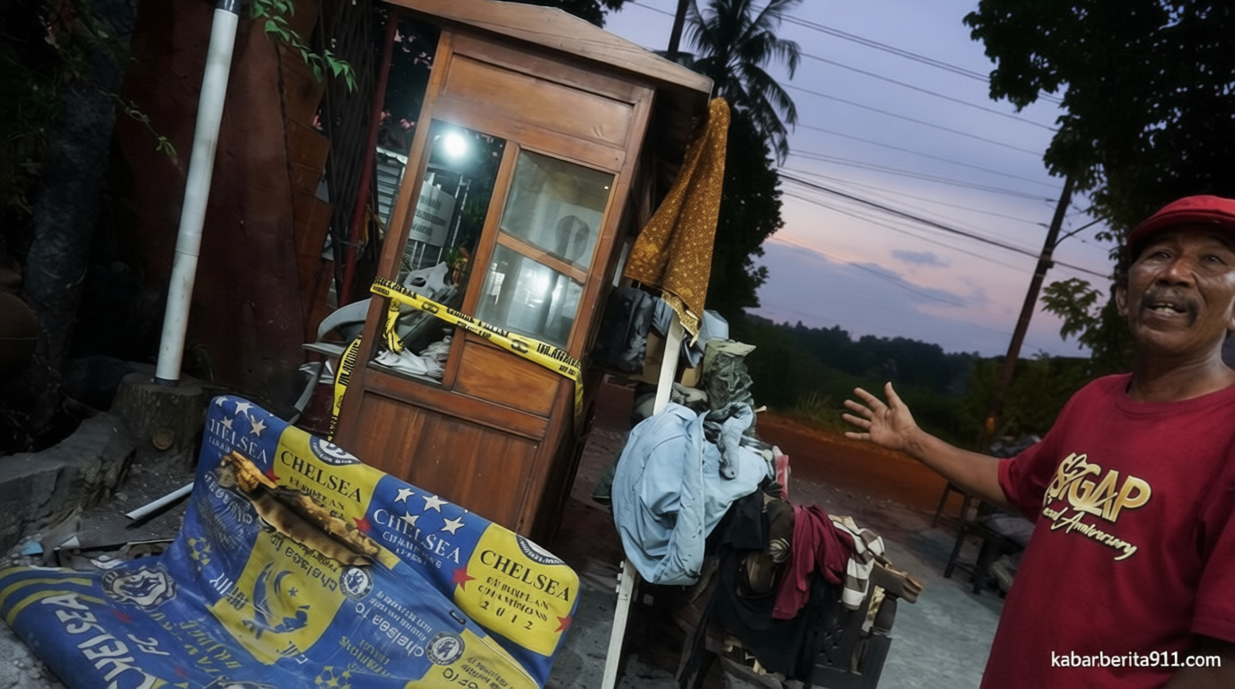 Teror Api Rumah Fia Sleman Meluas – Bakar Benda di Luar Bangunan