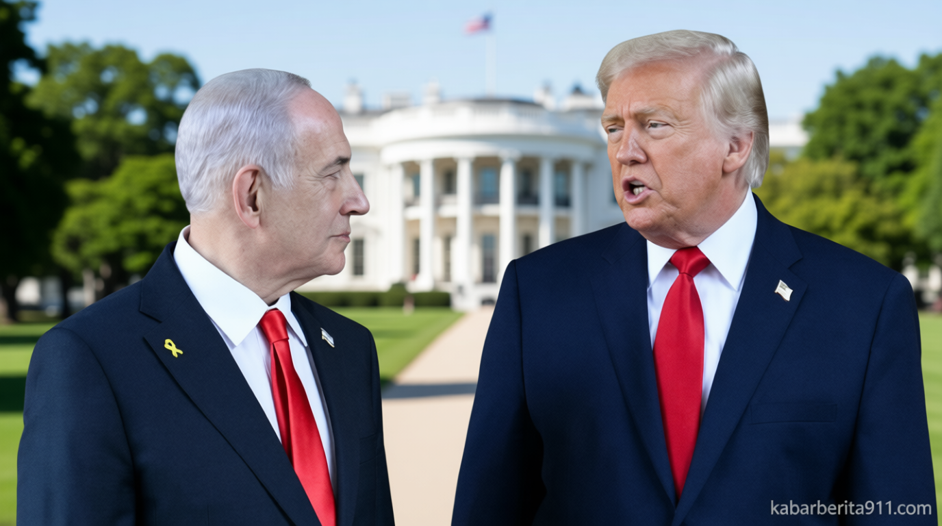 Historic Moment: Trump Akui Maki-maki Netanyahu di Telepon: Saya Agak Kesal Dengannya