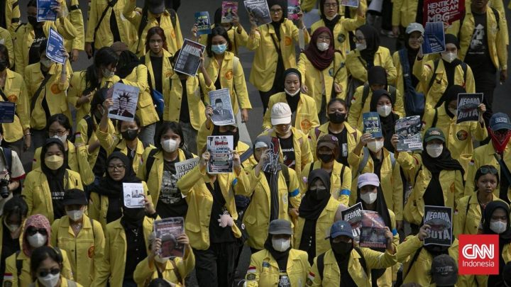 What Happened: FOTO: Aksi Mahasiswa di Jakarta