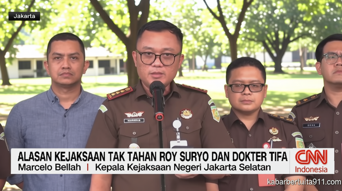 VIDEO: Alasan Kejaksaan Tak Tahan Roy Suryo dan Dokter Tifa