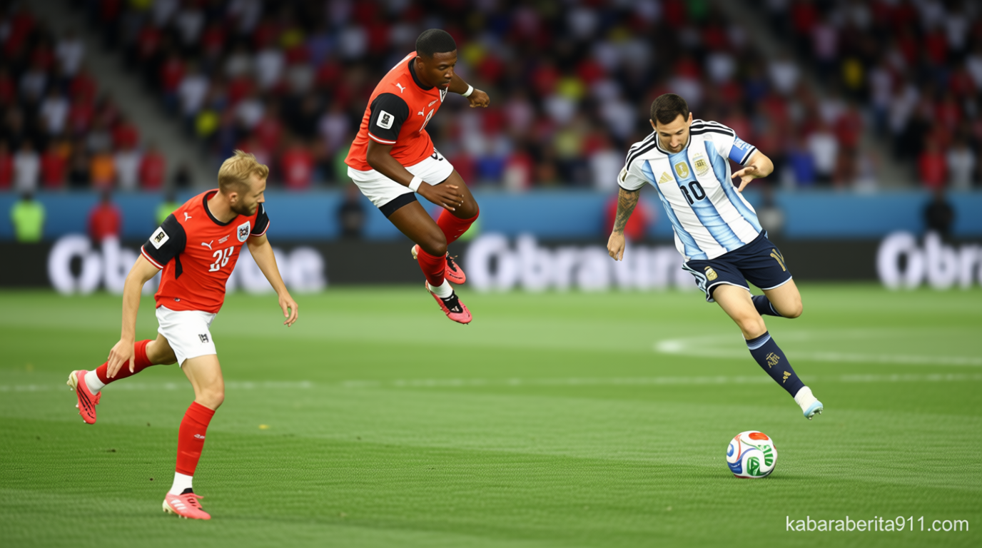 Messi Gagal Penalti – Argentina vs Austria Masih 0-0 di Menit ke-9