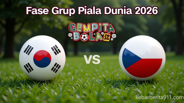 LIVE REPORT: Korea Selatan vs Ceko di Piala Dunia 2026