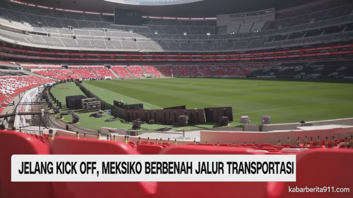 VIDEO: Jelang Kick Off – Meksiko Berbenah Jalur Transportasi