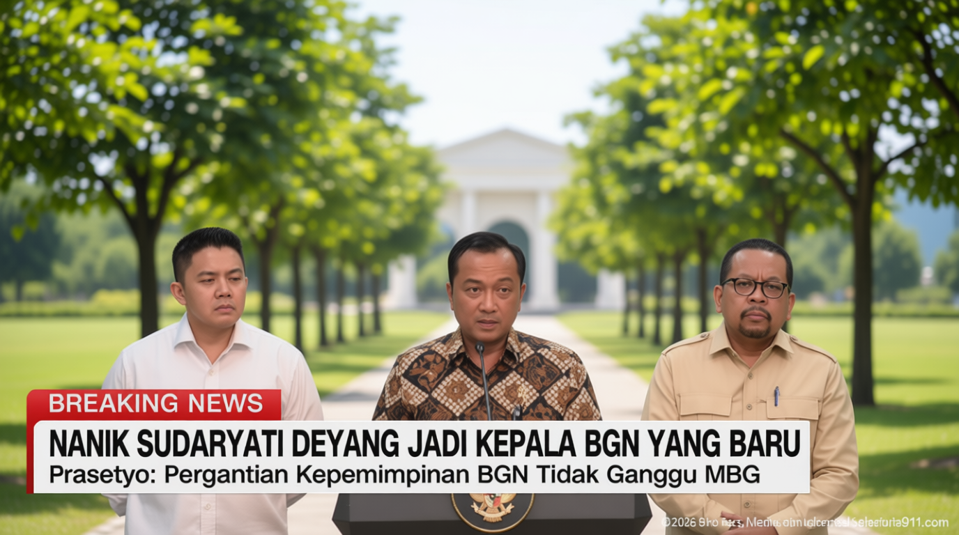 VIDEO: Nanik Sudaryati Deyang Jadi Kepala BGN Yang Baru