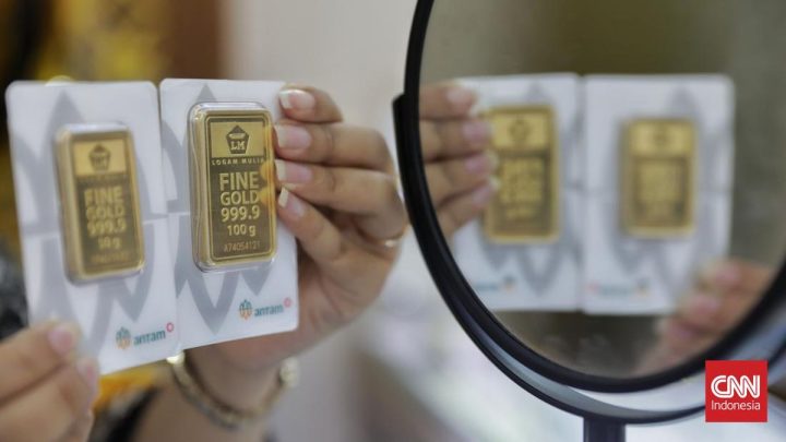 Harga Emas Antam Tertahan Rp2,774 Juta per Gram Rabu Pagi