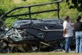 FOTO: 2 Helikopter Bertabrakan di Brasil, 6 Orang Tewas
