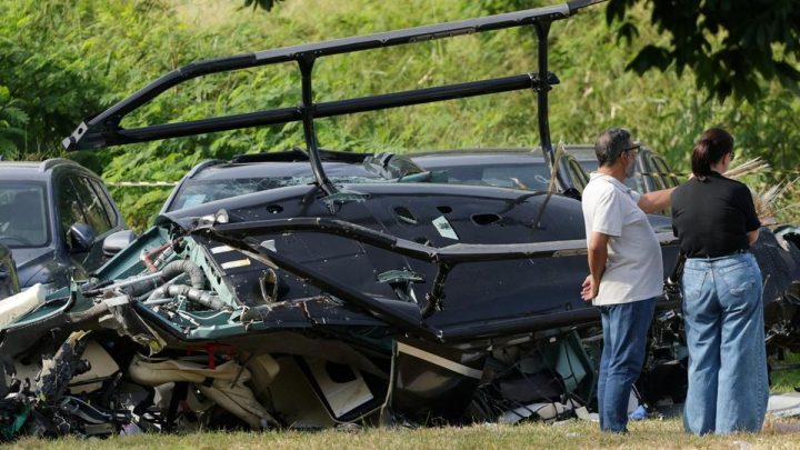 FOTO: 2 Helikopter Bertabrakan di Brasil, 6 Orang Tewas