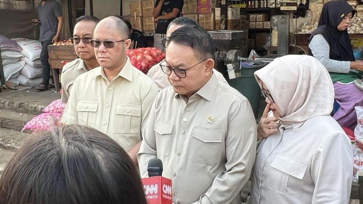KSP Dudung Sidak Pasar – Pastikan Pasokan Pangan Aman
