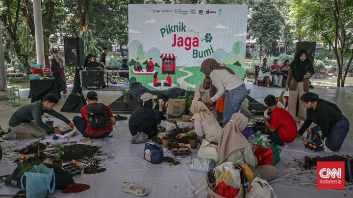 FOTO: Piknik Jaga Bumi Jadi Ruang Edukasi Gaya Hidup Berkelanjutan