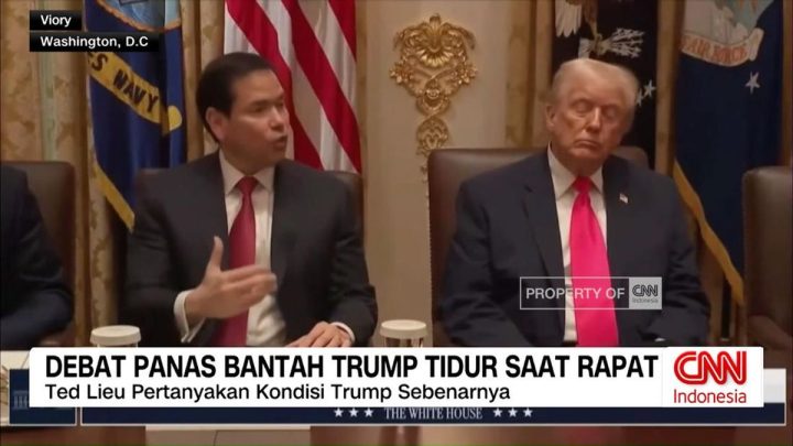 Meeting Results: VIDEO: Debat Memanas Usai Tudingan Trump Tertidur Saat Rapat