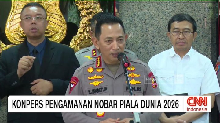 VIDEO: Full Konpers Polri Siap Gelar Nobar Piala Dunia