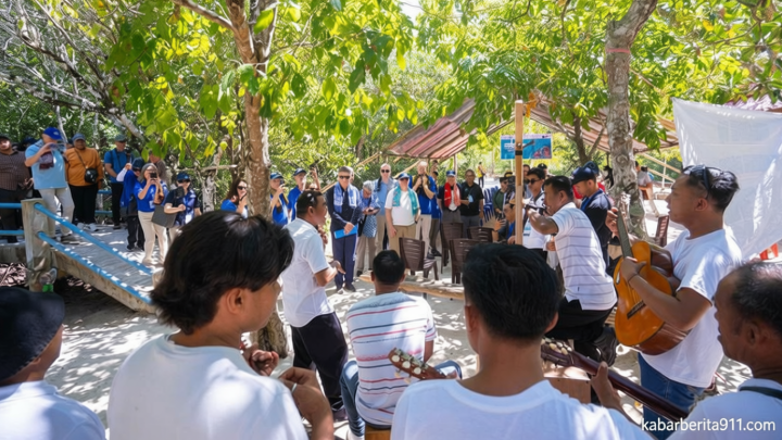 Tim Eropa Susuri Pesisir Minahasa Utara Pantau Konservasi Laut